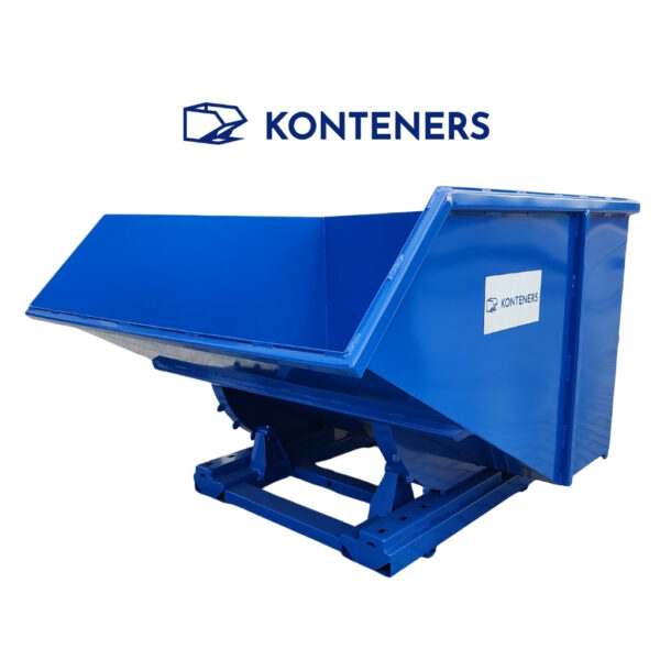 Kontener samowyładowczy KS 1500 - dźwignia Kontener samowyładowczy KS 1500 - dźwignia