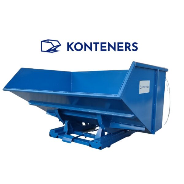 Kontener samowyładowczy KS2000 - dźwignia + zderzak