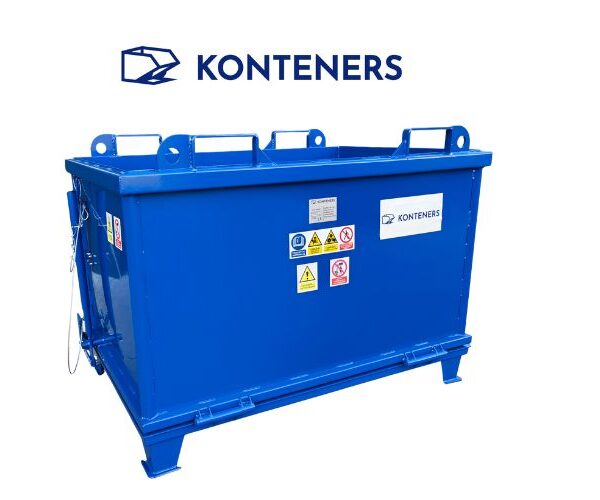 Kontener z otwieranym dnem KD1000