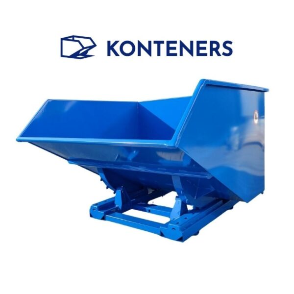 Kontener samowyładowczy K3 1500 - dźwignia Kontener samowyładowczy K3 1500 - dźwignia